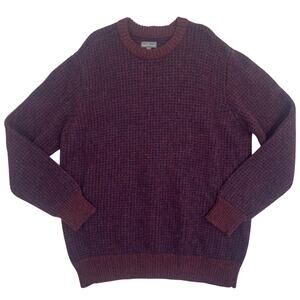 LL Bean Signature 100% Wool Sweater mens XXL Crew neck Pullover fisherman